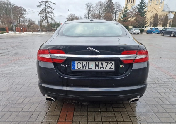 Jaguar XF cena 40900 przebieg: 259096, rok produkcji 2011 z Chodecz małe 121